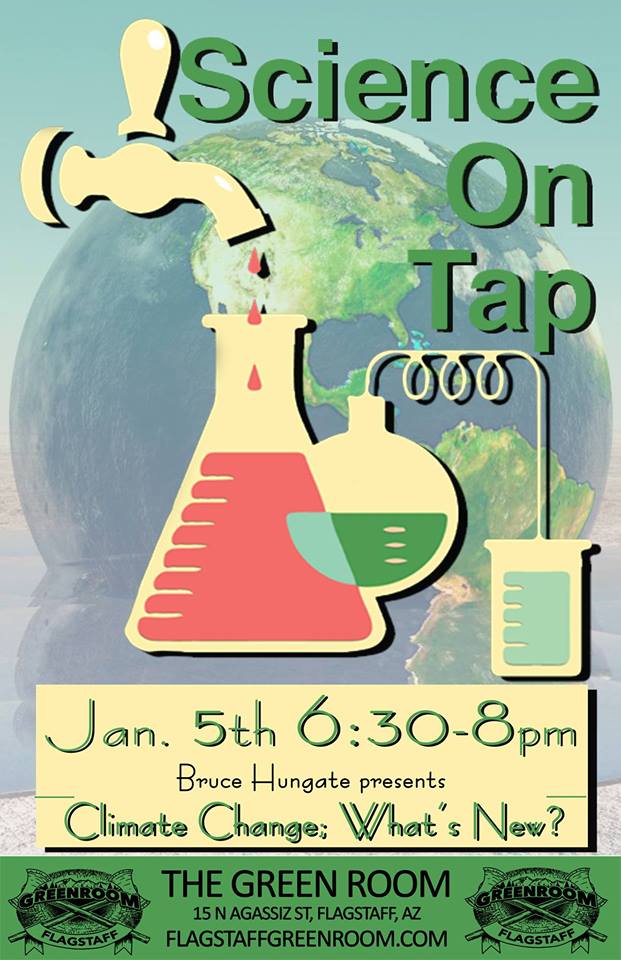 science on tap poster with bruce hungate